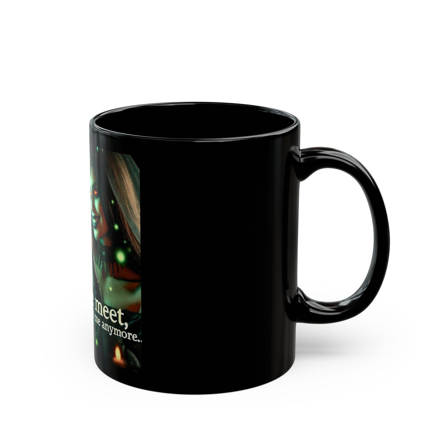 🎁 "Sleek Black Ceramic Mug | Perfect Gift | 11oz & 15oz | Coffee & Tea Lover"