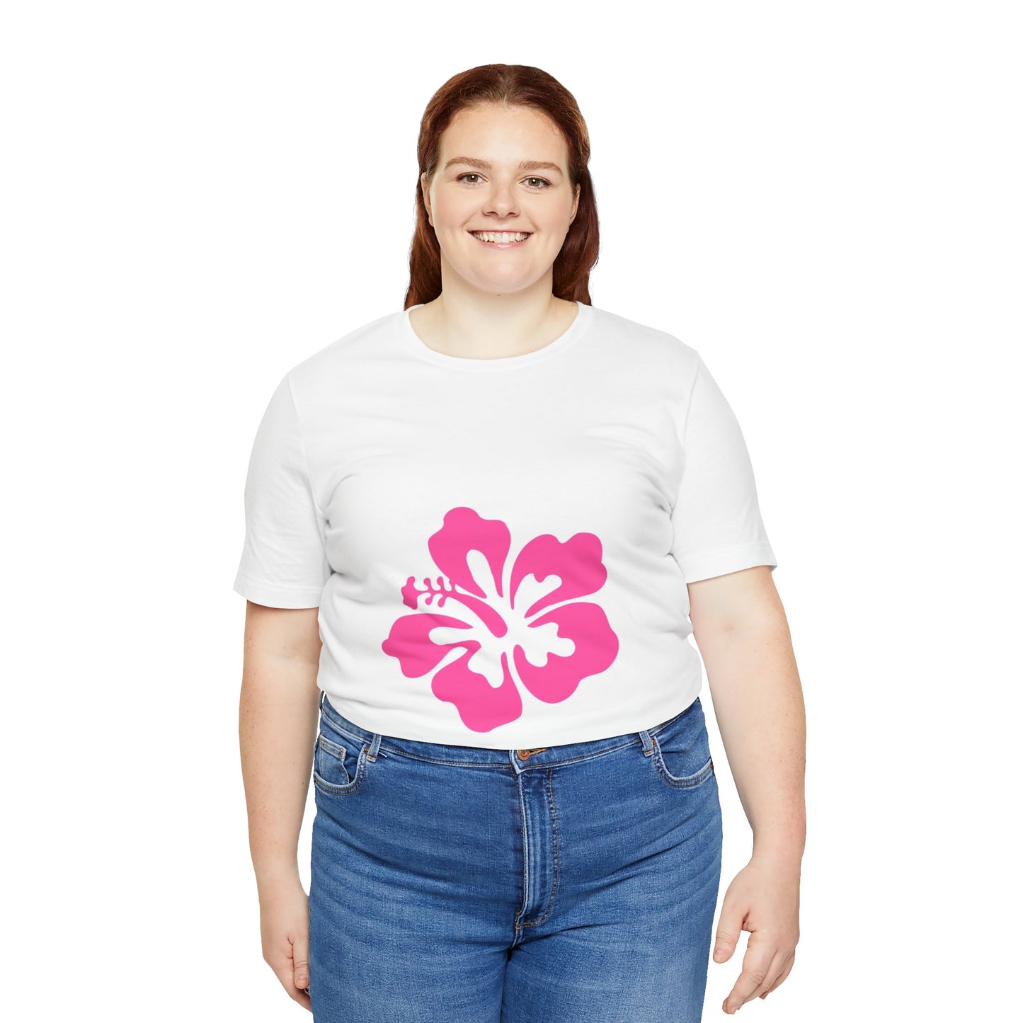 Tropical Hibiscus Floral Tee