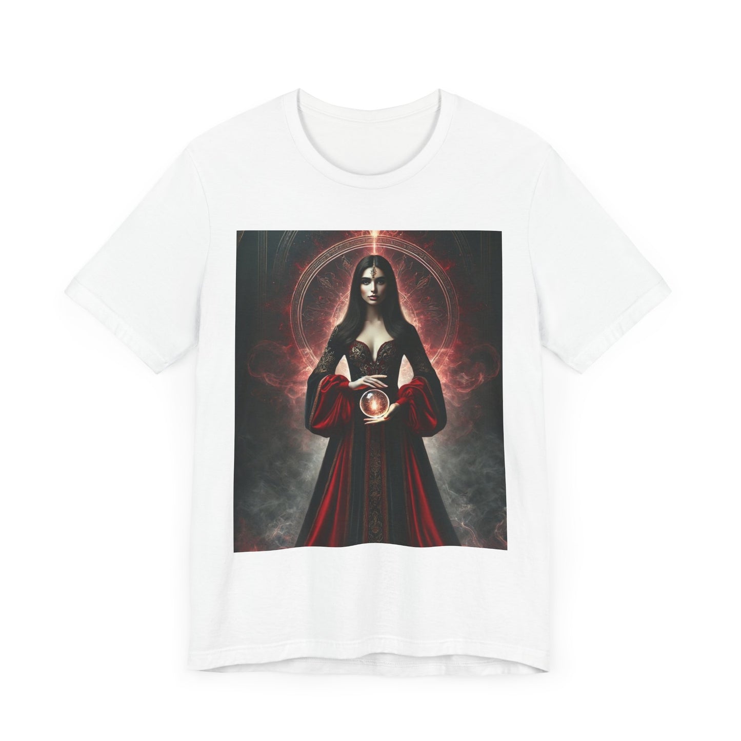 Mystical Sorceress Short Sleeve Tee - Unisex Fantasy Shirt